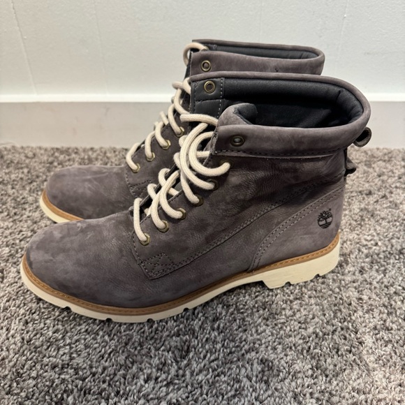 TIMBERLAND Bramhall Waterproof Lace Up Chukka Gray Nubuck - Picture 5 of 8